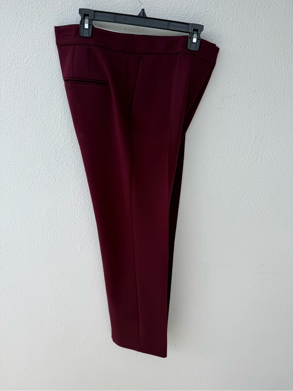 Ann Taylor Factory Plum Tailored Dress Pants